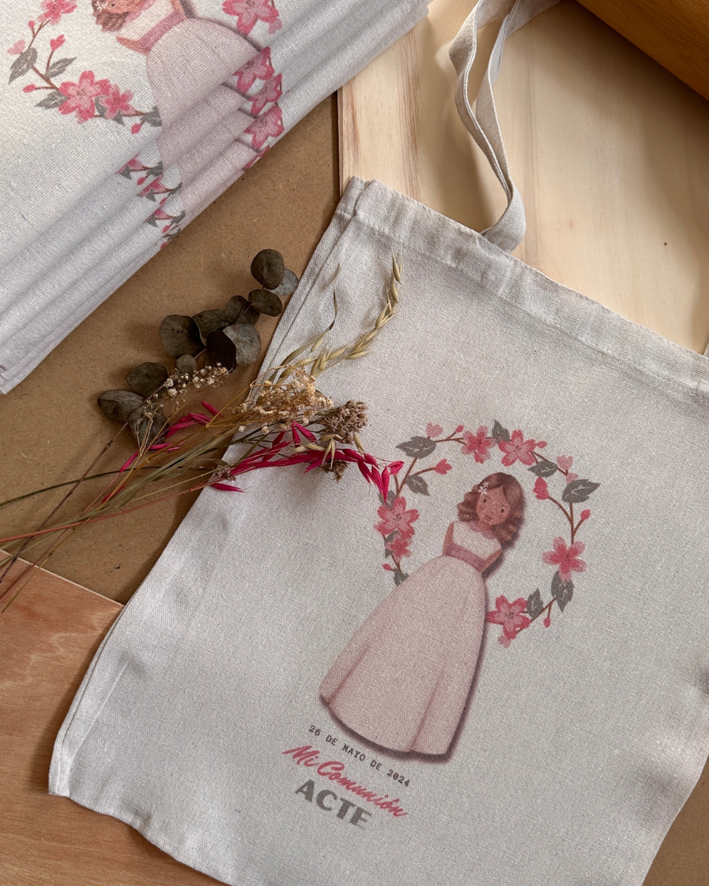 TOTE BAG PERSONALIZADA (*PRECIO 25 UNIDADES)